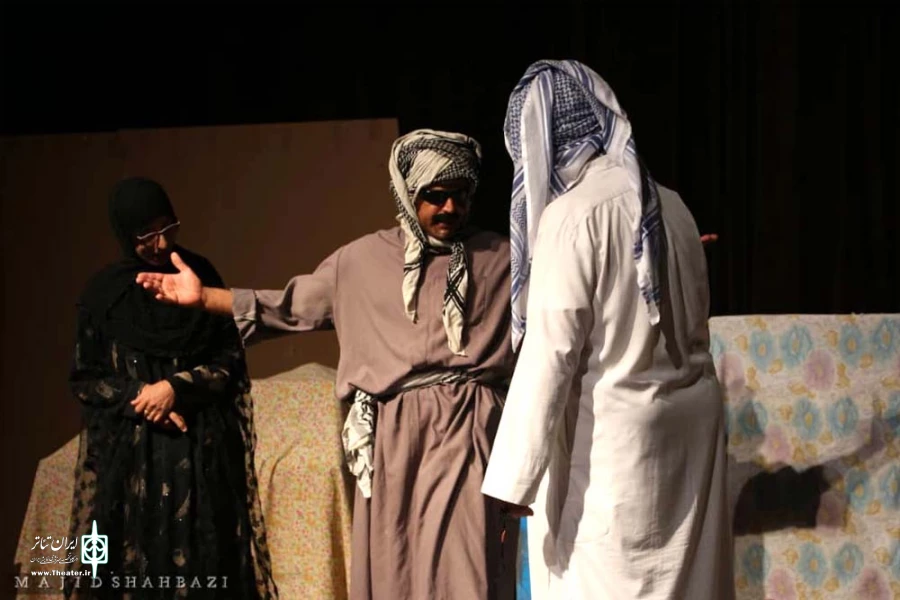 گزارش تصویری نمایش «خمیس جنتلمن»-کارگردان: ابراهیم حبیبی-عکس: مجید شهبازی-تیرماه 98-تالار ملافاضل سکرانی شادگان