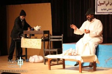 گزارش تصویری نمایش «خمیس جنتلمن»-کارگردان: ابراهیم حبیبی-عکس: مجید شهبازی-تیرماه 98-تالار ملافاضل سکرانی شادگان