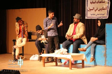 گزارش تصویری نمایش «خمیس جنتلمن»-کارگردان: ابراهیم حبیبی-عکس: مجید شهبازی-تیرماه 98-تالار ملافاضل سکرانی شادگان