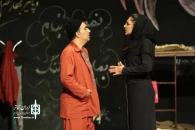 نمایش «قرزلنگ»-نویسنده و کارگردان: عظیم سبزقبا-دزفول 1398