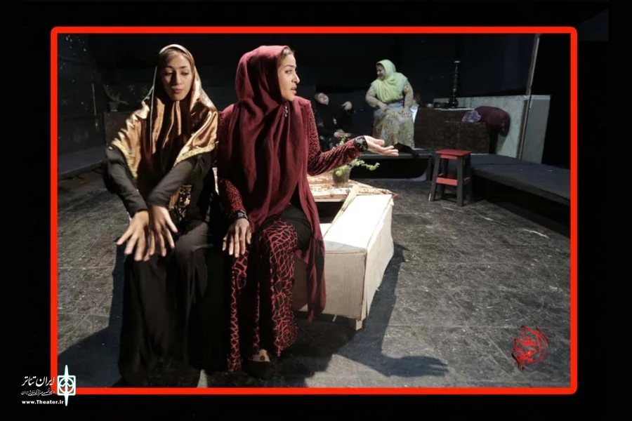 نمایش ریما-کارگردان: مهدی صفی آبادی و زهرا جعفری-عکس: ایمان شریفی- پلاتو استاد لاریان اهواز- تیرماه 98