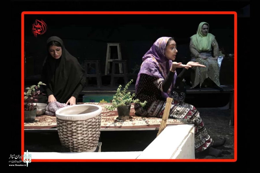 نمایش ریما-کارگردان: مهدی صفی آبادی و زهرا جعفری-عکس: ایمان شریفی- پلاتو استاد لاریان اهواز- تیرماه 98