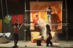 نمایش «زن مرد نویسنده و یک سوسک» در باغملک به روی صحنه رفت 2