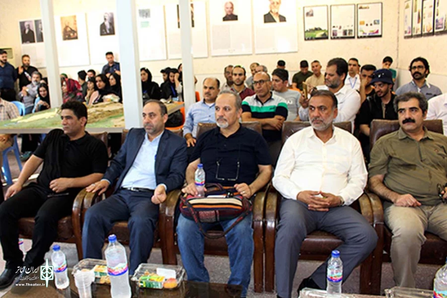 آیین افتتاحیه سی و یکمین جشنواره ی تئاتر استان خوزستان برگزار شد 3