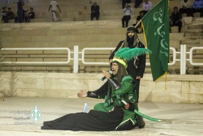 گزارش تصویری چهارمین شب هفتمین سوگواره عاشورائیان دزفول - عکس: سمیه مقدم - 10 مهرماه 98 - دزفول