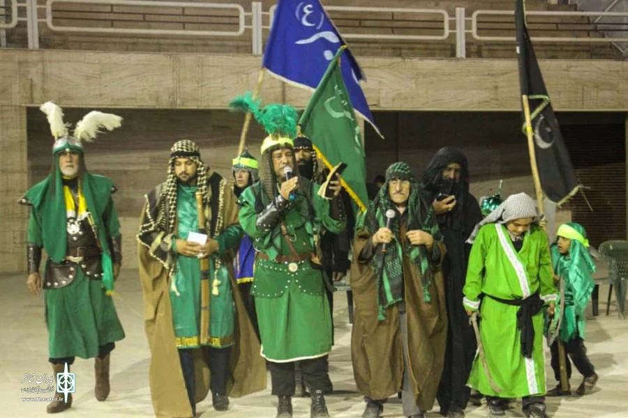 گزارش تصویری چهارمین شب هفتمین سوگواره عاشورائیان دزفول - عکس: سمیه مقدم - 10 مهرماه 98 - دزفول