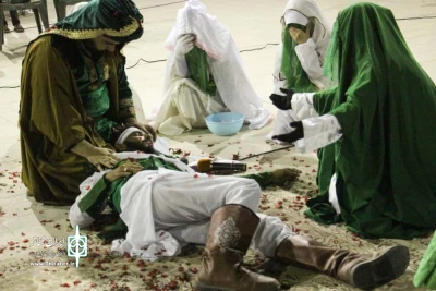 گزارش تصویری چهارمین شب هفتمین سوگواره عاشورائیان دزفول - عکس: سمیه مقدم - 10 مهرماه 98 - دزفول