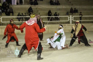 گزارش تصویری چهارمین شب هفتمین سوگواره عاشورائیان دزفول - عکس: سمیه مقدم - 10 مهرماه 98 - دزفول