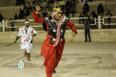 گزارش تصویری چهارمین شب هفتمین سوگواره عاشورائیان دزفول - عکس: سمیه مقدم - 10 مهرماه 98 - دزفول