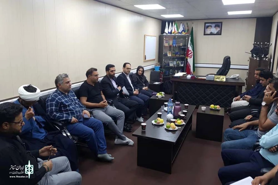نشست هم اندیشی تئاتر شهرستان کارون برگزار شد 5