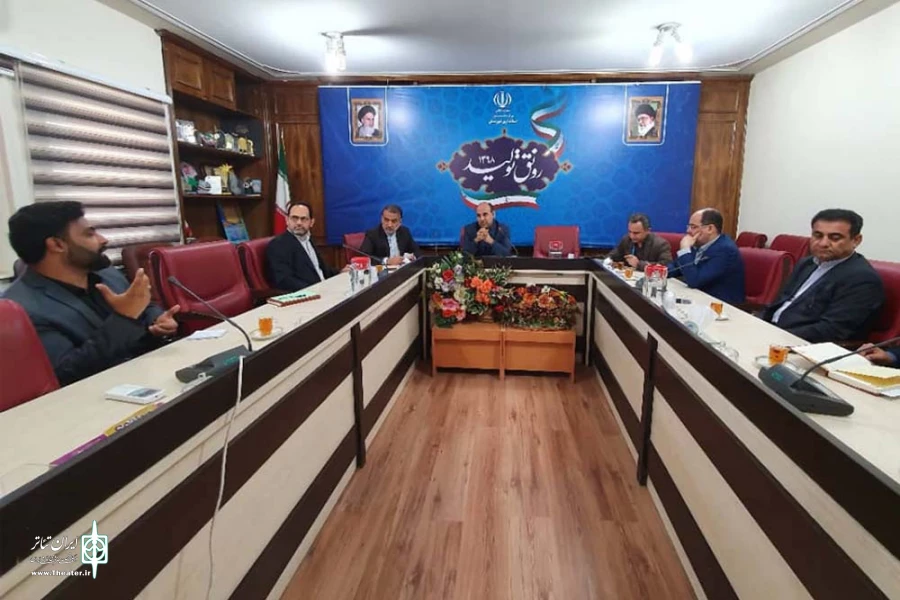 جلسه هماهنگی ستاد برگزاری سومین سوگواره ملی تئاتر میدانی و تعزیه اربعین حسینی برگزار شد 2
