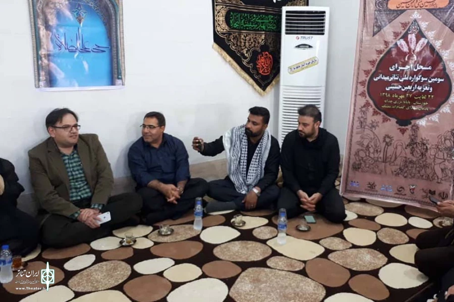 سومین سوگواره ملی تئاتر میدانی و تعزیه اربعین حسینی در مرز چذابه آغاز شد 2