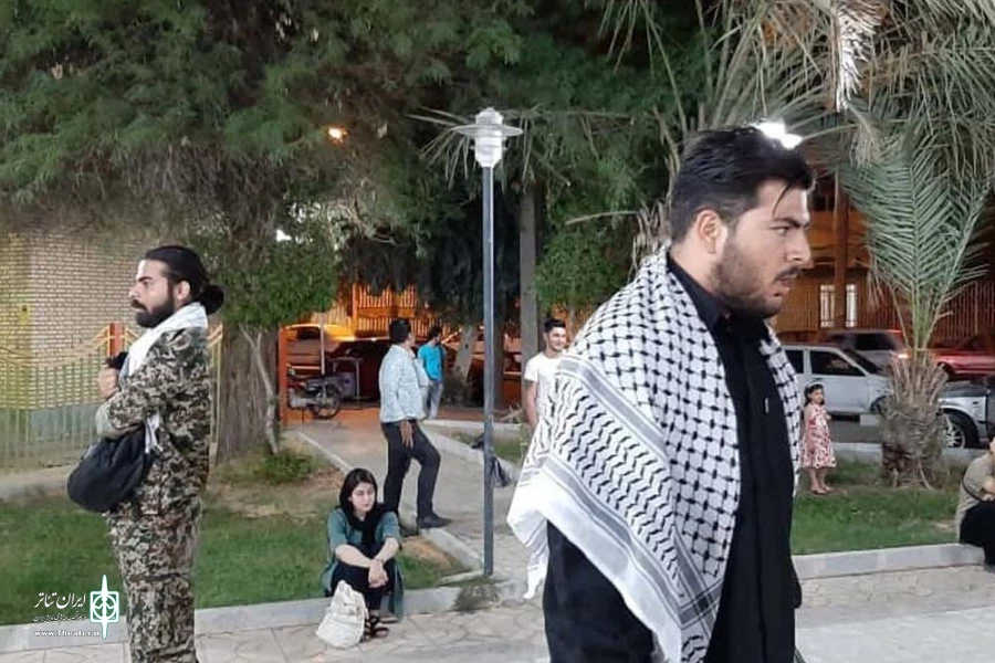 نمایش خیابانی «شب طولانی» در بهبهان اجرا شد 3