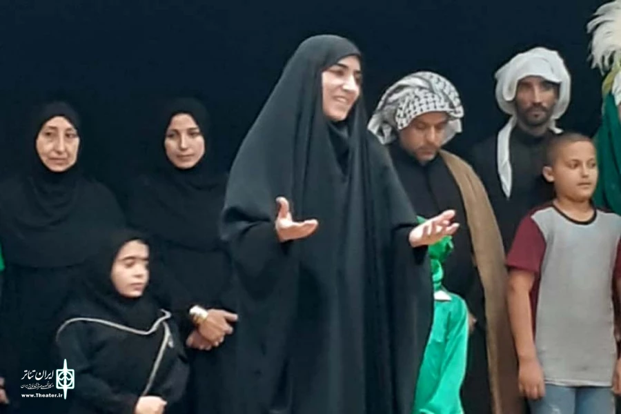 نمایش عربی «الرسالة الخالدة» در فرهنگسرای مهدیه کارون به روی صحنه رفت 4