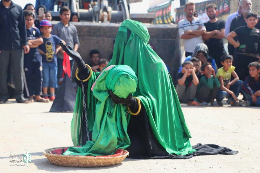 چذابه میزبان تعزیه محیطی «یاس سه ساله» شد 2