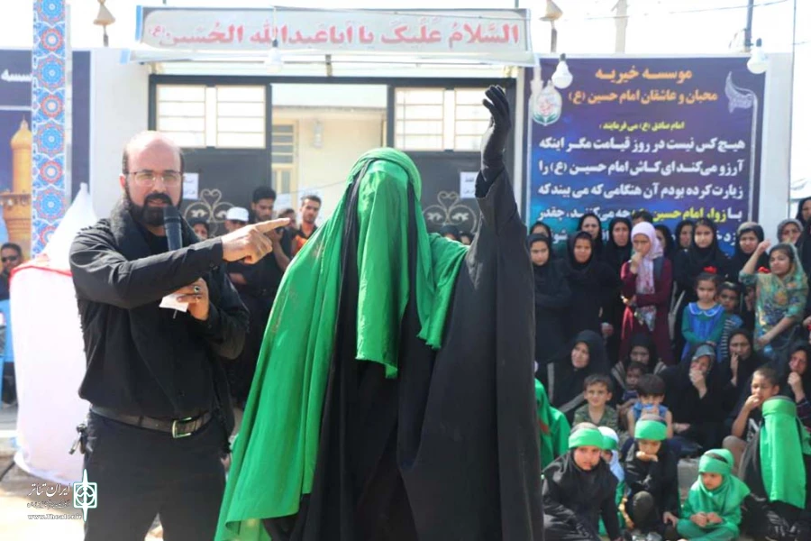 چذابه میزبان تعزیه محیطی «یاس سه ساله» شد 6