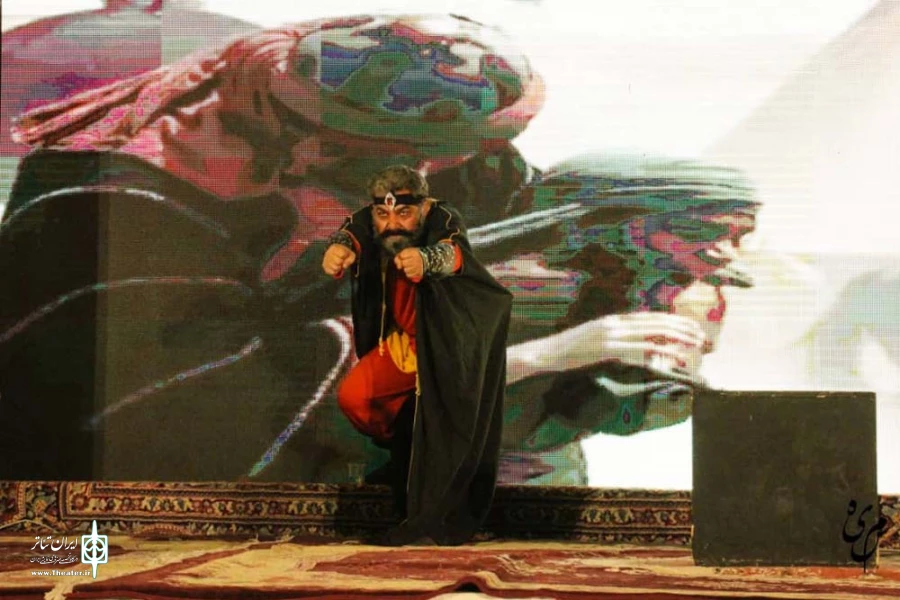 نمایش مذهبی «خورشید کاروان» در یادمان شهدای گمنام اندیمشک به روی صحنه رفت 6
