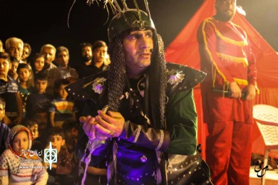 نمایش «خورشید کاروان»-کارگردان: محمدیاقوت پور - عکس: سمیه مقدم - اندیمشک - آبان ماه 98