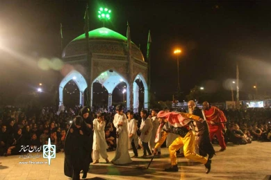 نمایش «خورشید کاروان»-کارگردان: محمدیاقوت پور - عکس: سمیه مقدم - اندیمشک - آبان ماه 98