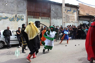 مجلس تعزیه «امام حسین(ع)» - معین البکاء: خلیل ضرغامپور - عکس: عباس کرم الهی - گروه تعزیه عاشورائیان سلاسل شوشتر - اجراء شهزستان شوش - آبان ماه 98