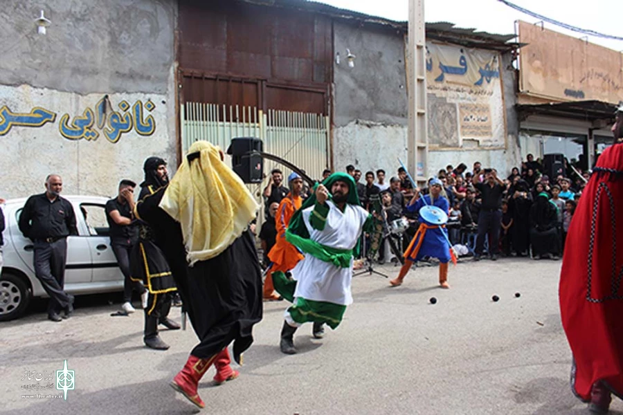 مجلس تعزیه «امام حسین(ع)» - معین البکاء: خلیل ضرغامپور - عکس: عباس کرم الهی - گروه تعزیه عاشورائیان سلاسل شوشتر - اجراء شهزستان شوش - آبان ماه 98