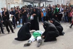مجلس تعزیه «امام حسین(ع)» - معین البکاء: خلیل ضرغامپور - عکس: عباس کرم الهی - گروه تعزیه عاشورائیان سلاسل شوشتر - اجراء شهزستان شوش - آبان ماه 98