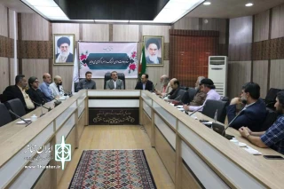 با حضور مدیر کل فرهنگ و ارشاد اسلامی خوزستان

جلسه ستاد اجرایی دومین جشنواره بین المللی تئاتر اهواز برگزار شد