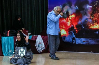 توسط گروه تئاتر آئین مردم؛

نمایش «فرشتگان حرم» در اهواز اجرا شد