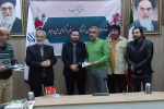 احکام روسای جدید دفاتر انجمن هنرهای نمایشی شهرستان های خوزستان اهداء شد 3