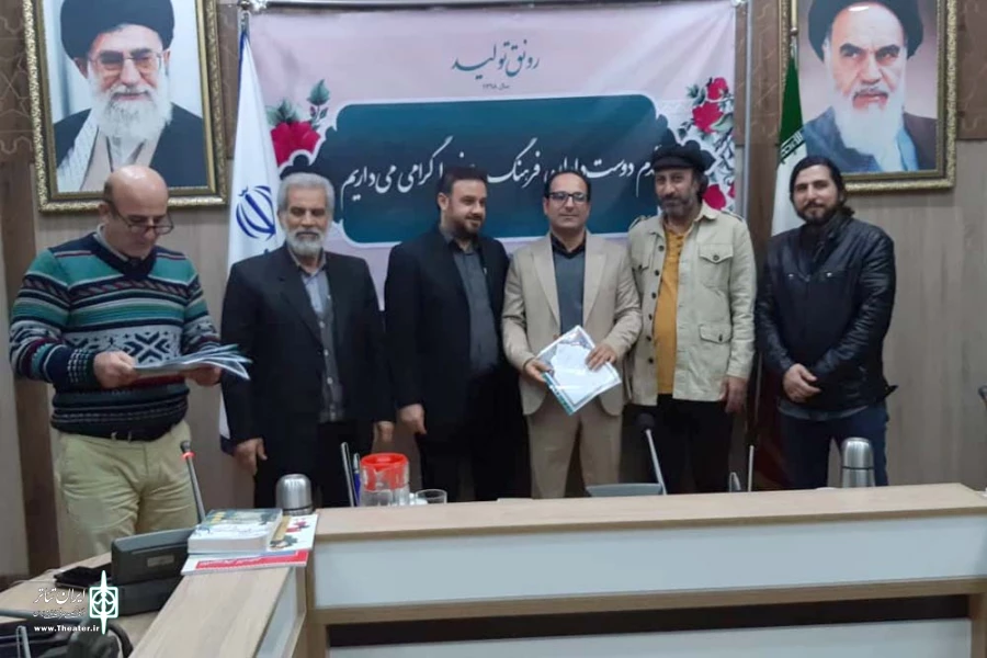 احکام روسای جدید دفاتر انجمن هنرهای نمایشی شهرستان های خوزستان اهداء شد 4