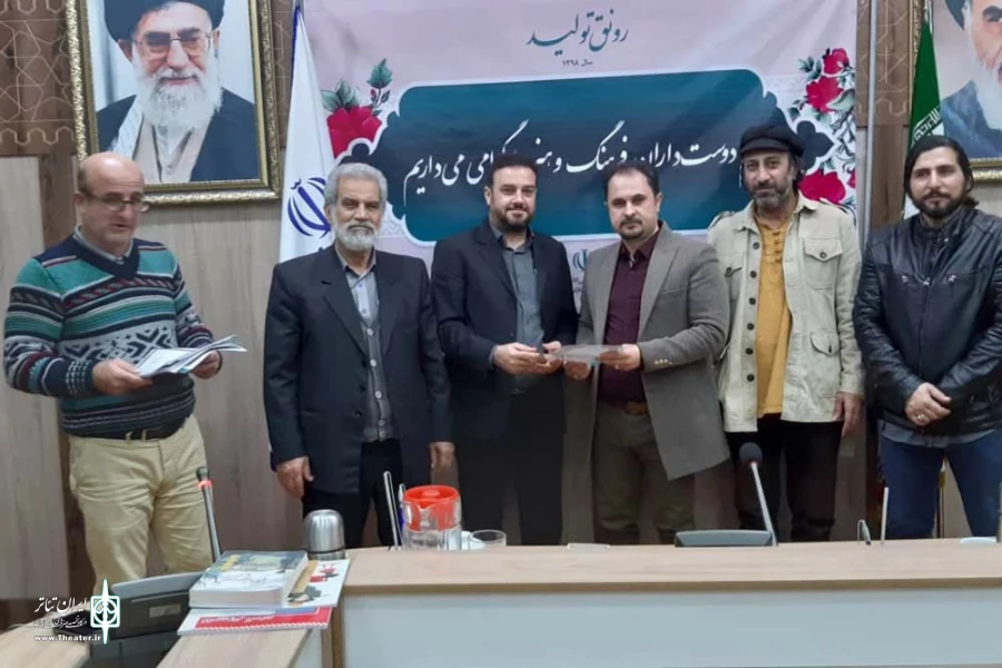 احکام روسای جدید دفاتر انجمن هنرهای نمایشی شهرستان های خوزستان اهداء شد 7