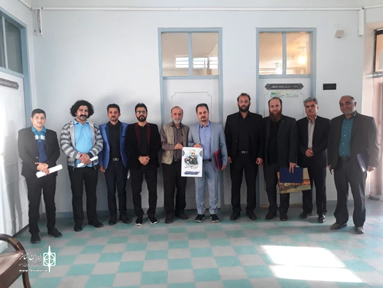 آئین تودیع و معارفه رئیس انجمن هنرهای نمایشی شهرستان شوش برگزار شد 2