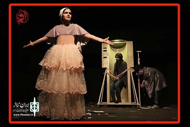 گزارش تصویری نمایش «سنگ نثار»-کارگردان: مهدی کریم پور- عکس: ایمان شریفی-دی ماه 1398 - تالار ارشاد دزفول