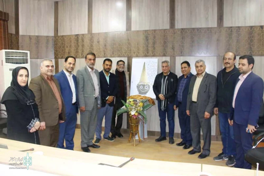 آیین رونمایی از پوستر دوازدهمین جشنواره منطقه ای تئاتر کودک و نوجوان مهر دزفول برگزار شد 2