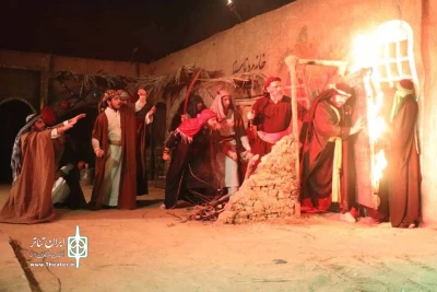 توسط گروه تئاتر فدک و ویژه ایام فاطمیه؛

نمایش مذهبی «شهر مدینه» در شوشتر اجرا شد