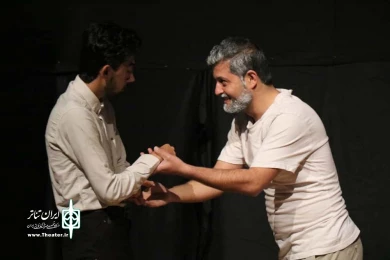 نمایش «شب زمستانی 14 فوریه»- نویسنده و کارگردان: علی محمود- عکس: میلاد هلالی- بهمن 1398 - آمفی تئاتر ملا فاضل سکرانی شادگان