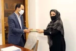 تقدیر از درگاه تئاتر خوزستان به عنوان درگاه برتر تئاتر ایران 8