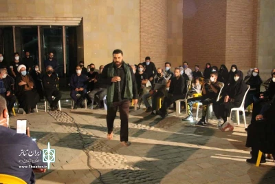 تعزیه «سفیر کوچک» به کارگردانی مریم سعدالله خانی از دزفول در شب سوم همایش تعزیه «حدیث آب و عطش» - عکاس: سمیه مقدم - دزفول - چهارم مهرماه 99