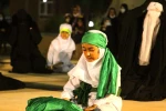 تعزیه «سفیر کوچک» به کارگردانی مریم سعدالله خانی از دزفول در شب سوم همایش تعزیه «حدیث آب و عطش» - عکاس: سمیه مقدم - دزفول - چهارم مهرماه 99