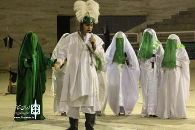شب اول نهمین سوگواره تعزیه عاشورائیان-  دزفول - عکس: سمیه مقدم - چهارشنبه 9 مهرماه 99
