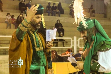سومین شب نهمین سوگواره تعزیه عاشورائیان دزفول - عکس: سمیه مقدم - جمعه 11 مهرماه 99 - مجموعه شهید سوادگر دزفول