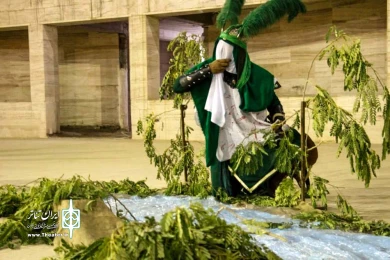 چهارمین شب نهمین سوگواره تعزیه عاشورائیان دزفول - عکس: سمیه مقدم - شنبه 12 مهرماه 99 - مجموعه شهید سوادگر دزفول