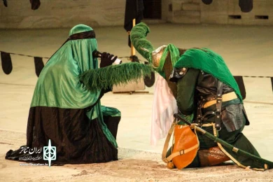 پنجمین شب نهمین سوگواره تعزیه عاشورائیان دزفول - عکس: سمیه مقدم - یکشنبه 13 مهرماه 99 - مجموعه شهید سوادگر دزفول