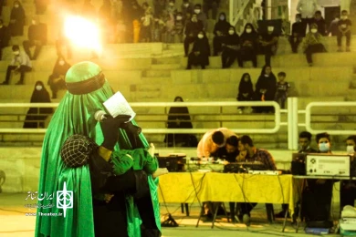 پنجمین شب نهمین سوگواره تعزیه عاشورائیان دزفول - عکس: سمیه مقدم - یکشنبه 13 مهرماه 99 - مجموعه شهید سوادگر دزفول