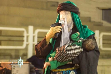 پنجمین شب نهمین سوگواره تعزیه عاشورائیان دزفول - عکس: سمیه مقدم - یکشنبه 13 مهرماه 99 - مجموعه شهید سوادگر دزفول
