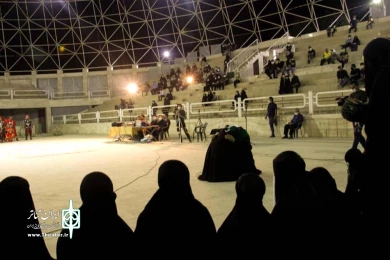 پنجمین شب نهمین سوگواره تعزیه عاشورائیان دزفول - عکس: سمیه مقدم - یکشنبه 13 مهرماه 99 - مجموعه شهید سوادگر دزفول