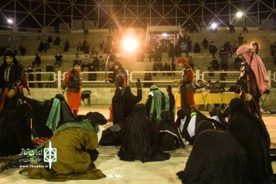 پنجمین شب نهمین سوگواره تعزیه عاشورائیان دزفول - عکس: سمیه مقدم - یکشنبه 13 مهرماه 99 - مجموعه شهید سوادگر دزفول