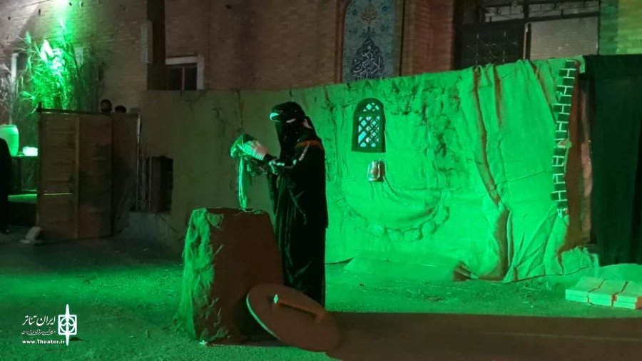 نمایش مهمان خاکستر (خولی) - کارگردان: ساسان مددی - شوشتر
