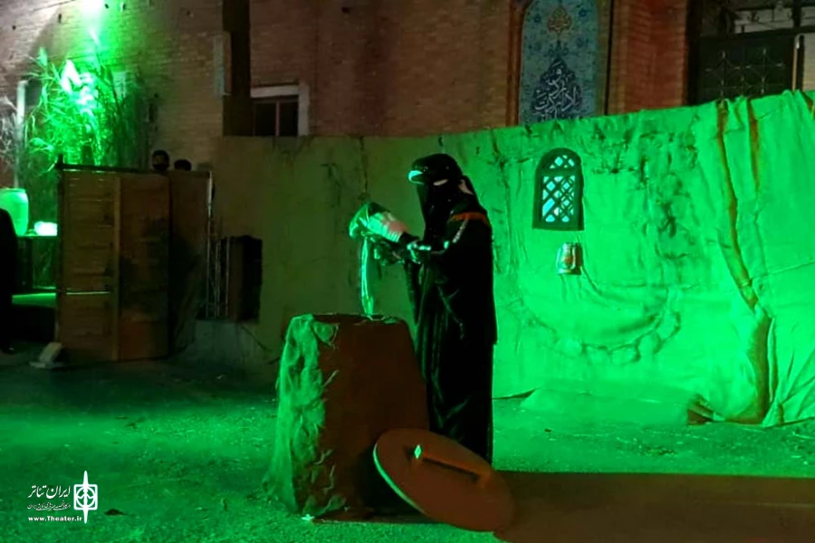 نمایش مهمان خاکستر (خولی) - کارگردان: ساسان مددی - شوشتر