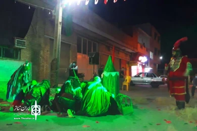 نمایش مهمان خاکستر (خولی) - کارگردان: ساسان مددی - شوشتر